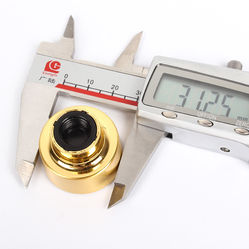 OEM Luxury Zinc Alloy Die Casting Cap Metal Perfume Cap