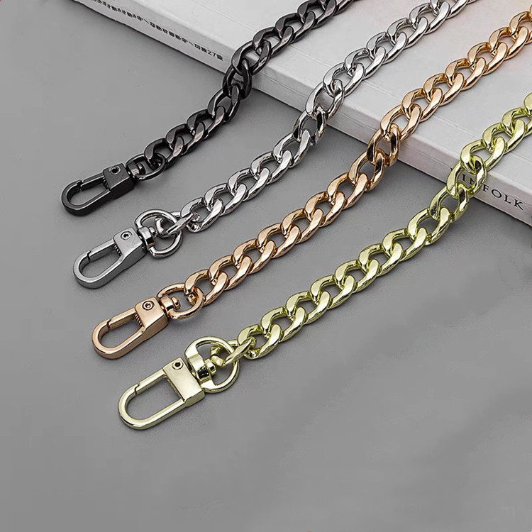 Metal Zinc Aolly Die Casting Custom Golden Chain